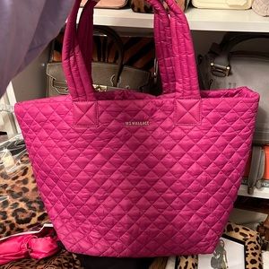 MZ Wallace magenta medium metro tote bag excellent condition
